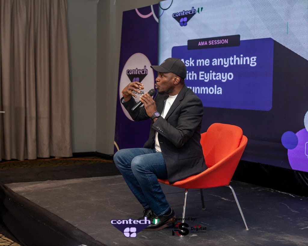 Speaker during AMA session