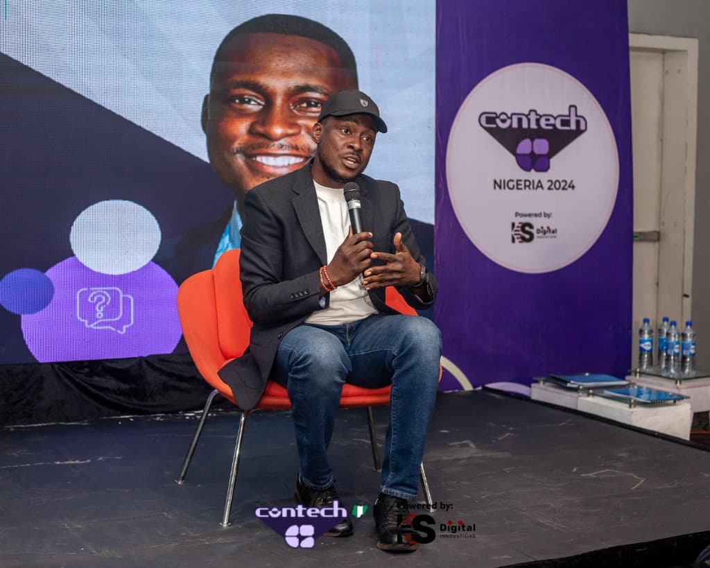 Keynote speaker addressing the audience